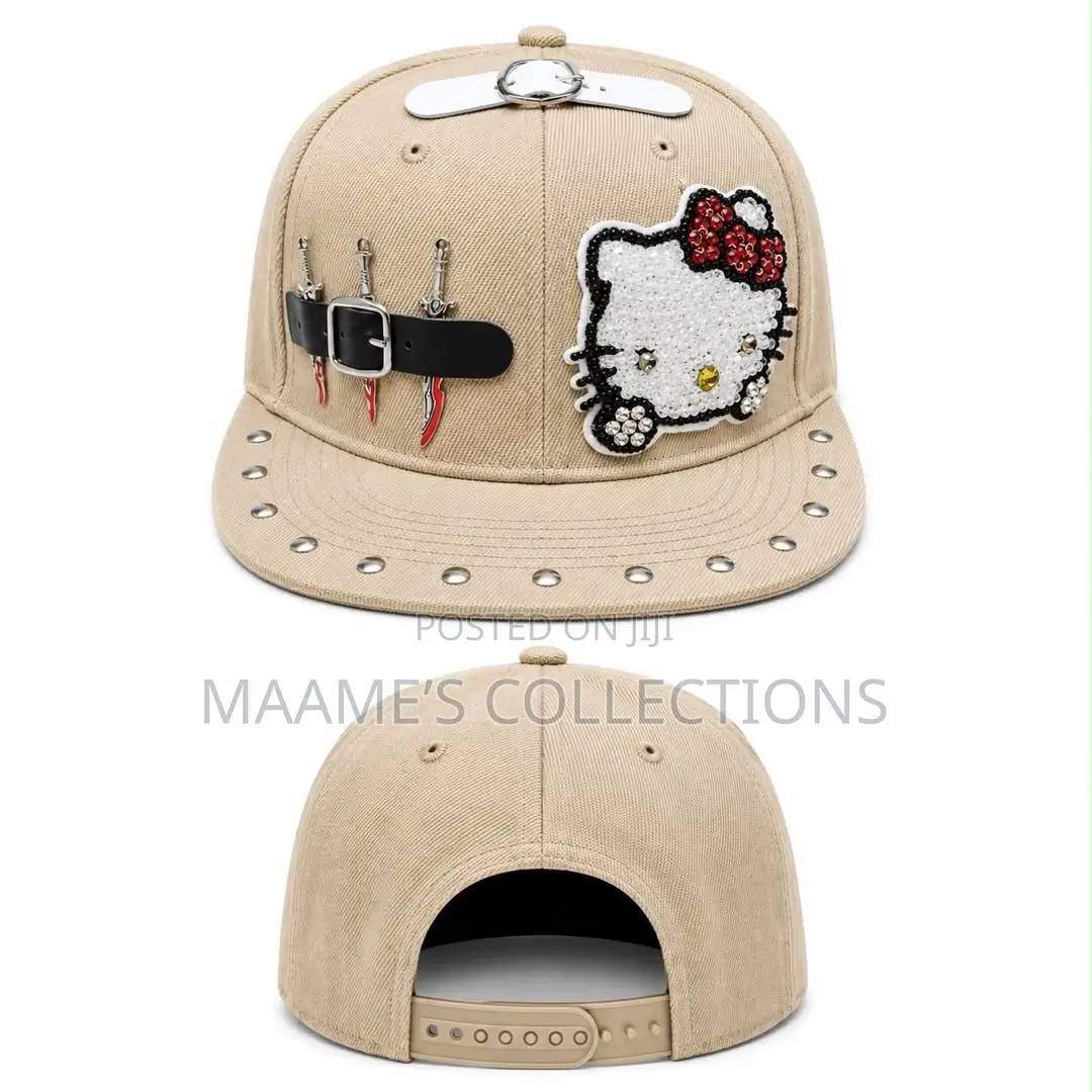 Premium Embellished Men’s Snapback Cap – Bold & Stylish