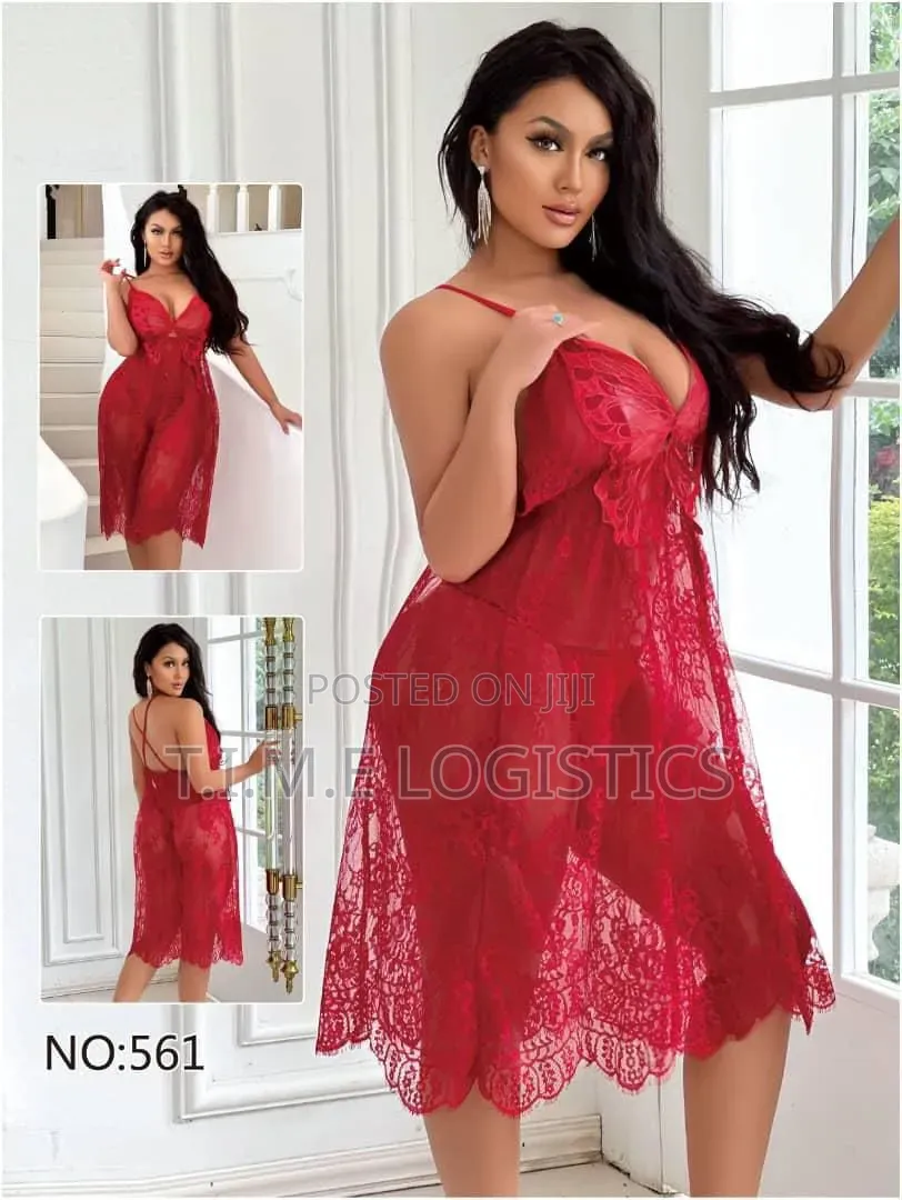 2-in-1 Transparent Sexy Nightwear
