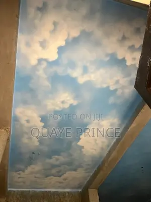 Graffiato,cloud Celling Design,art and Painting