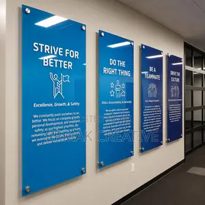 Mission/Vision Indoor Sign A1 (55x85cm)
