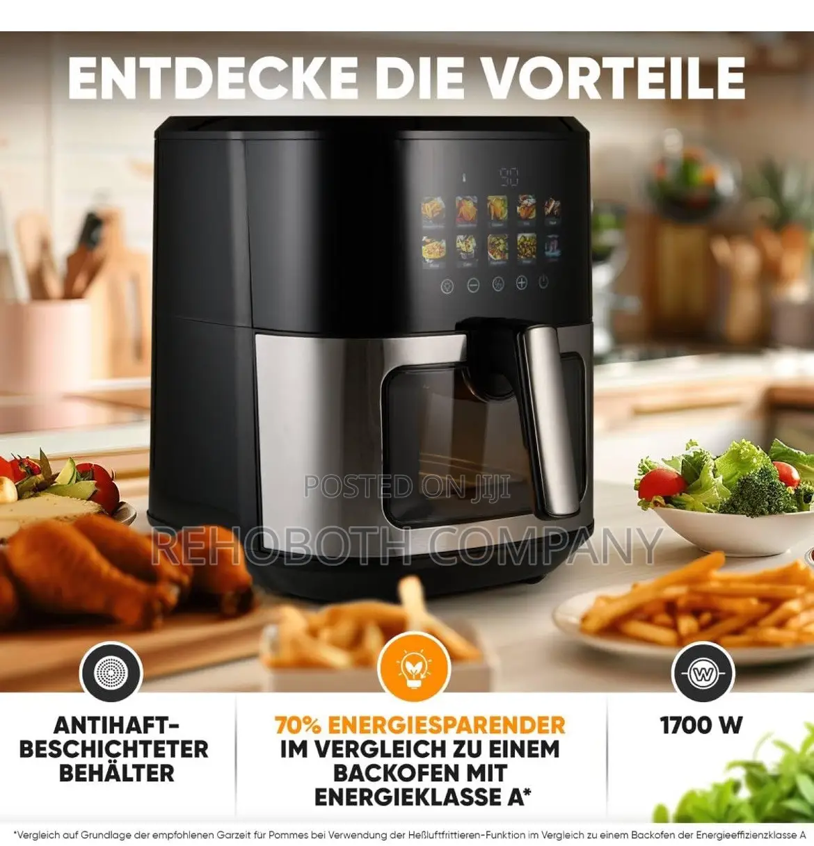 ProfiCook Hot Air Fryer 6.5 L