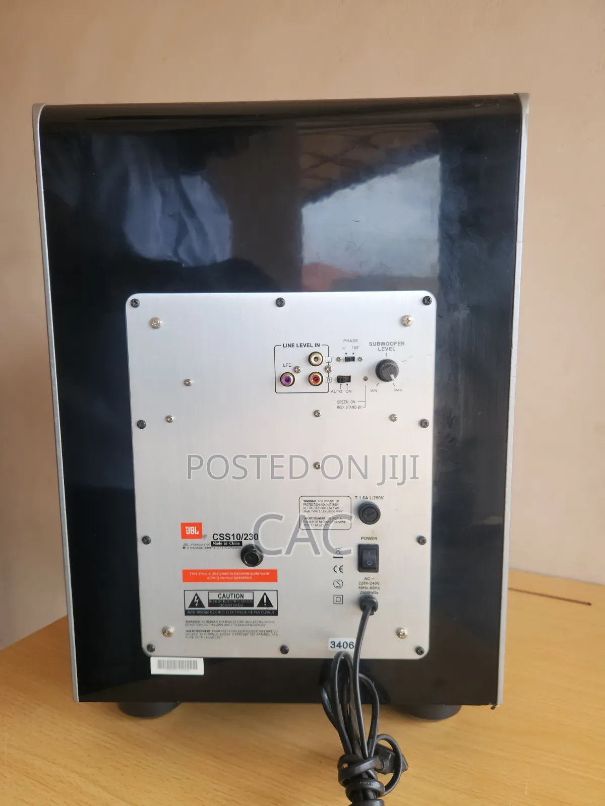 JBL CSS 10 Active Subwoofer 10"