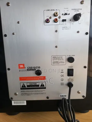 JBL CSS 10 Active Subwoofer 10"
