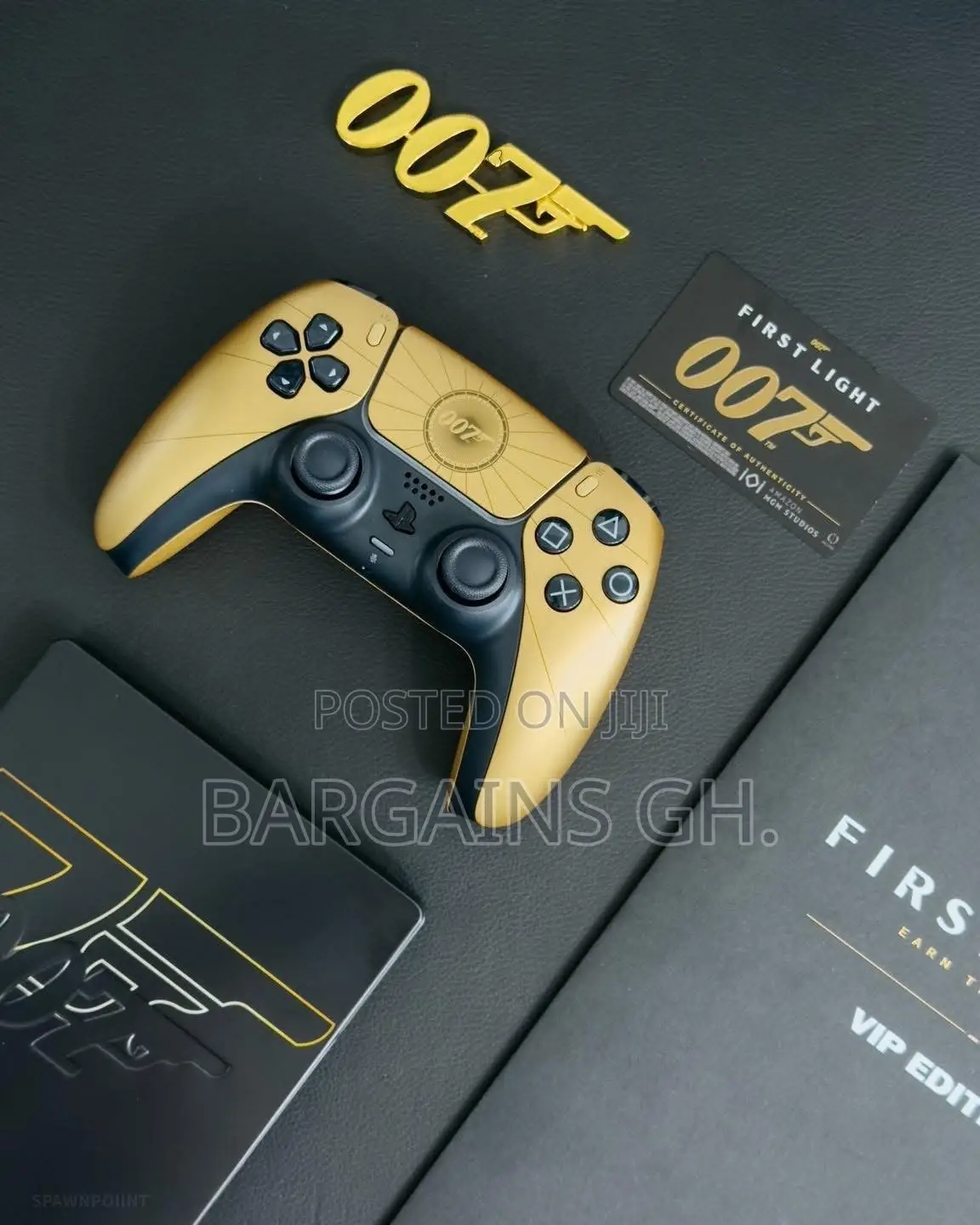PS5 Dualsense Controller First Light 007 Limited Edition