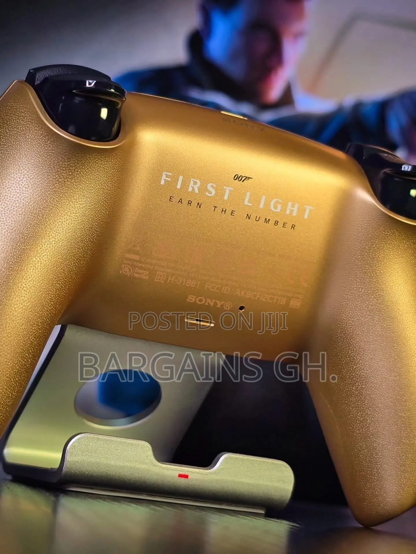 PS5 Dualsense Controller First Light 007 Limited Edition