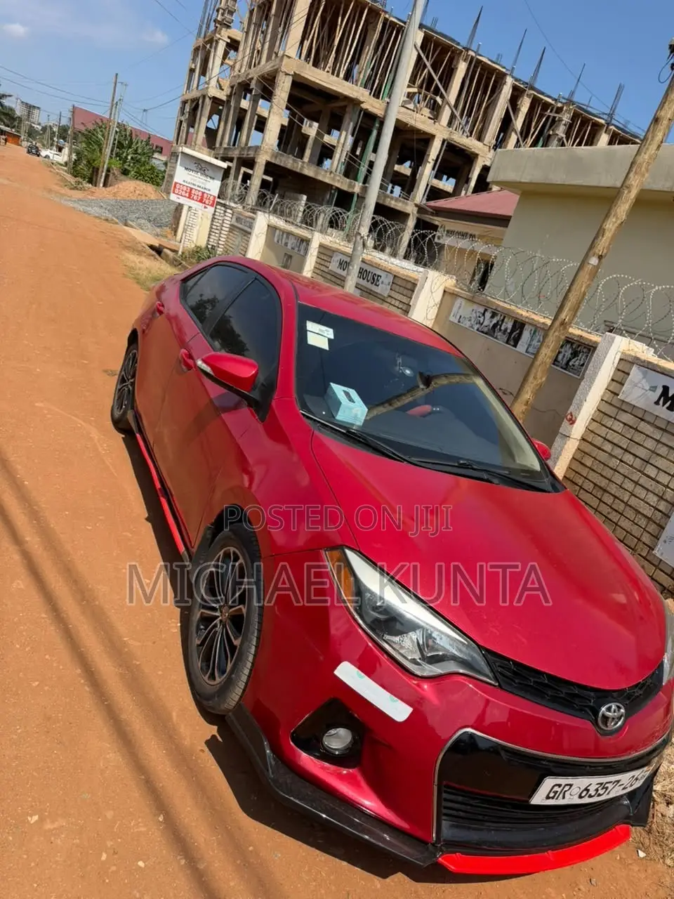 Toyota Corolla S Plus 4dr Sedan (1.8L 4cyl CVT) 2014 Red