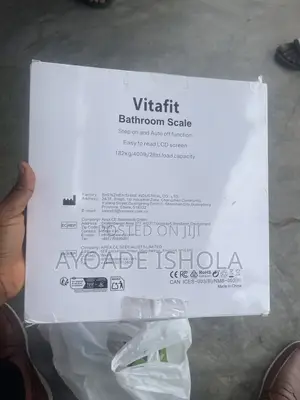 Vitafit Bathroom Scale Maximum Capacity 182 Kg / 400 Lb / 28 St.