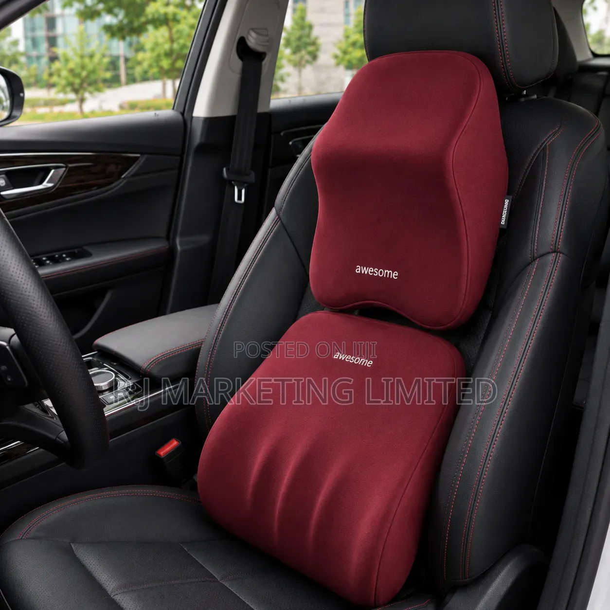 Car Waist, Neck and Head Rest