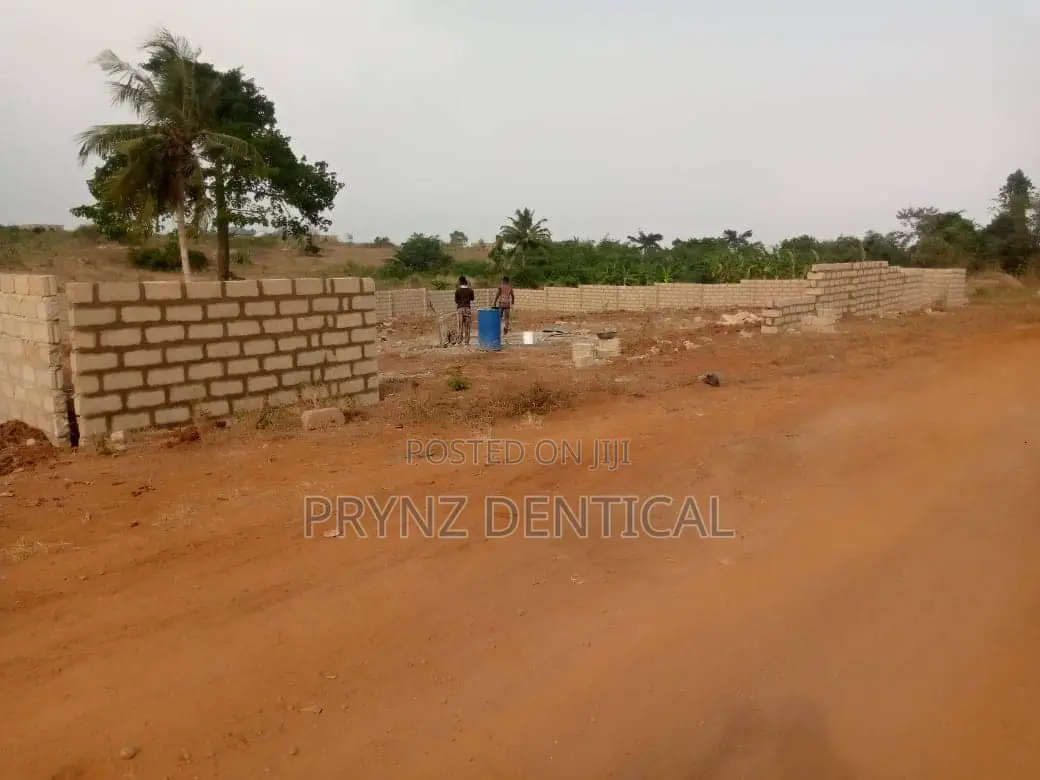 Titled Two Plots of Lands at the Roadside for Sale.