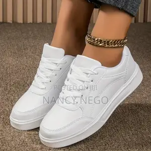 Quality, Non Slip White Sneakers