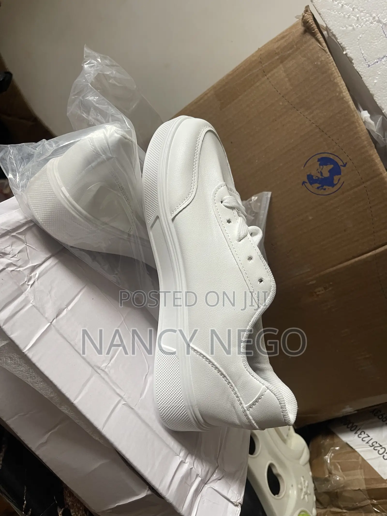 Quality, Non Slip White Sneakers