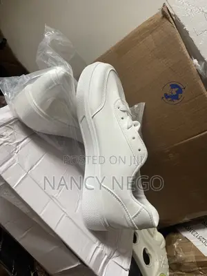 Quality, Non Slip White Sneakers
