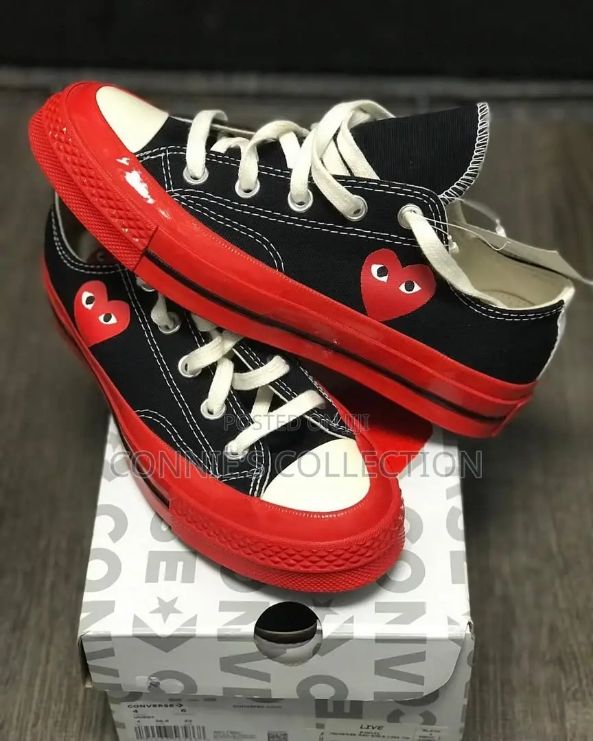 Comme Des Garçons PLAY X Converse Chuck 70 High