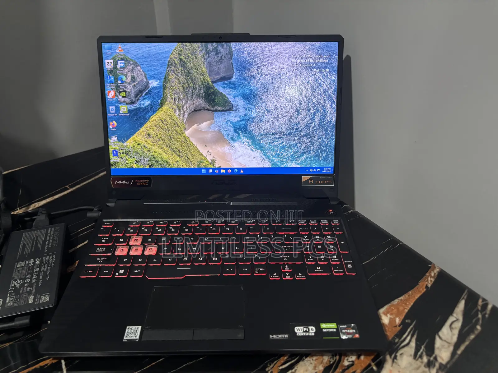 Laptop Asus TUF Gaming A15 16GB AMD Ryzen 7 SSD 512GB