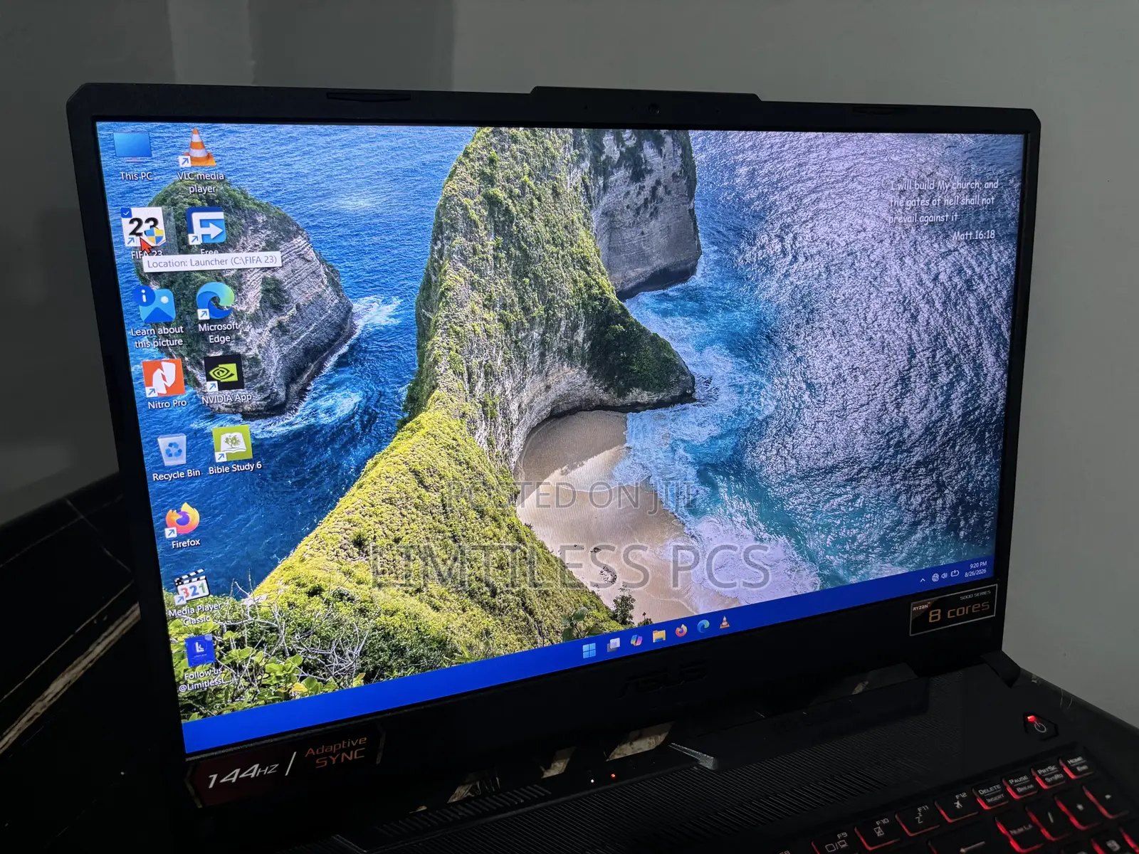 Laptop Asus TUF Gaming A15 16GB AMD Ryzen 7 SSD 512GB