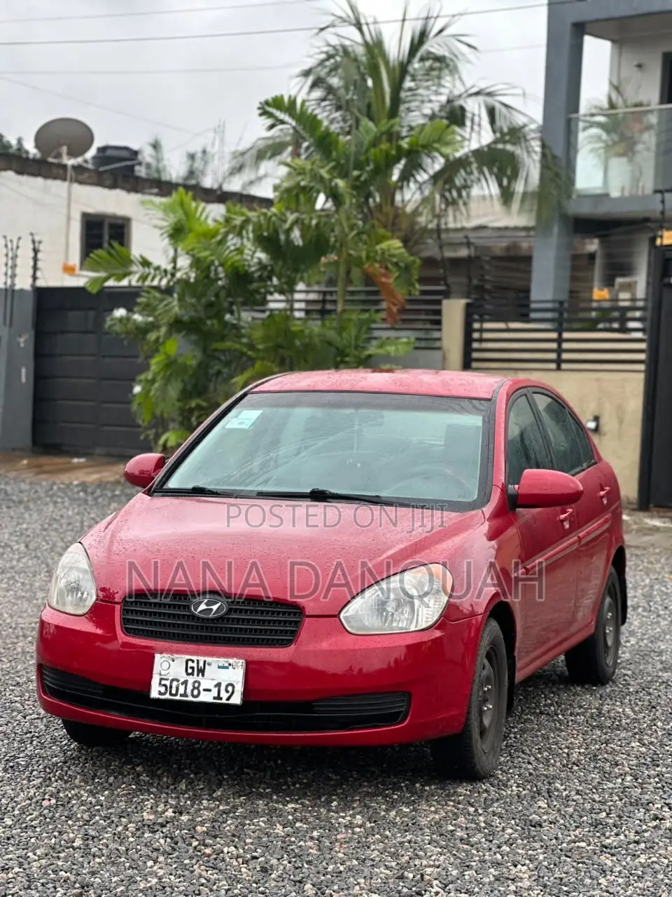 Hyundai Accent 2014 Red