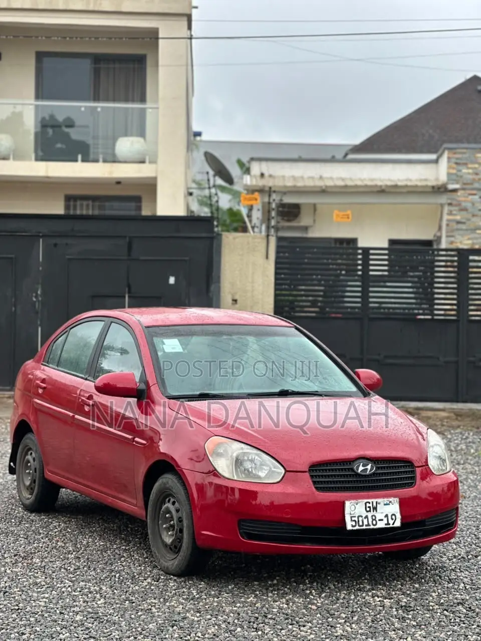 Hyundai Accent 2014 Red
