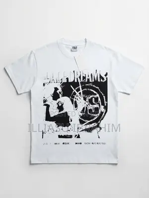 Young Rich Collection Men’s Women White Graphic T-Shirt 🔥 White