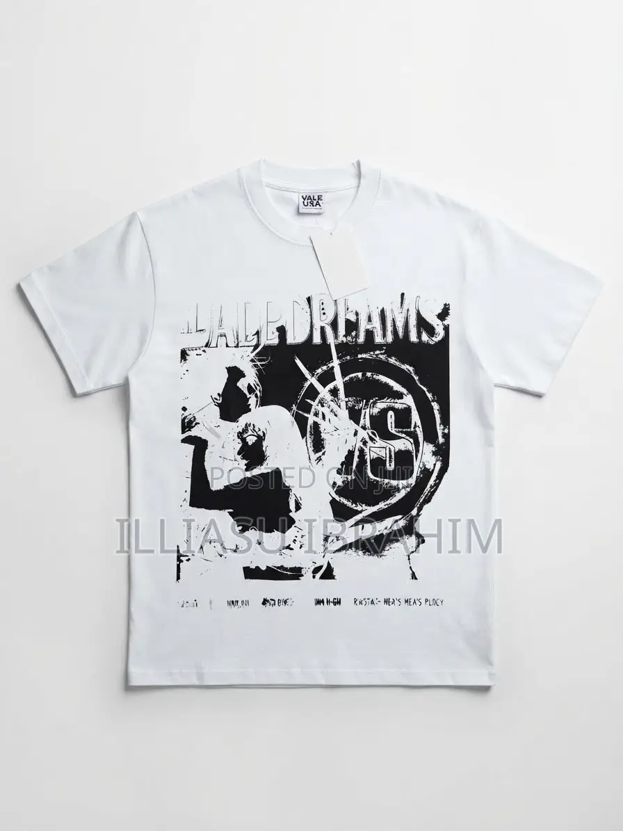 Young Rich Collection Men’s Women White Graphic T-Shirt 🔥 White