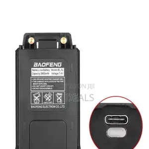 Baofeng UV-5R Rechargeable Battery Type C Charge