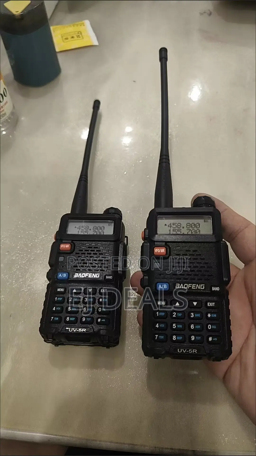 Baofeng UV 5R Dual Band Walkie Talkie 128 Channels With Radio