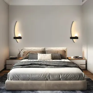 Living Room Grille Wall Lamp, LED Acrylic Wall Lamp, Indoor