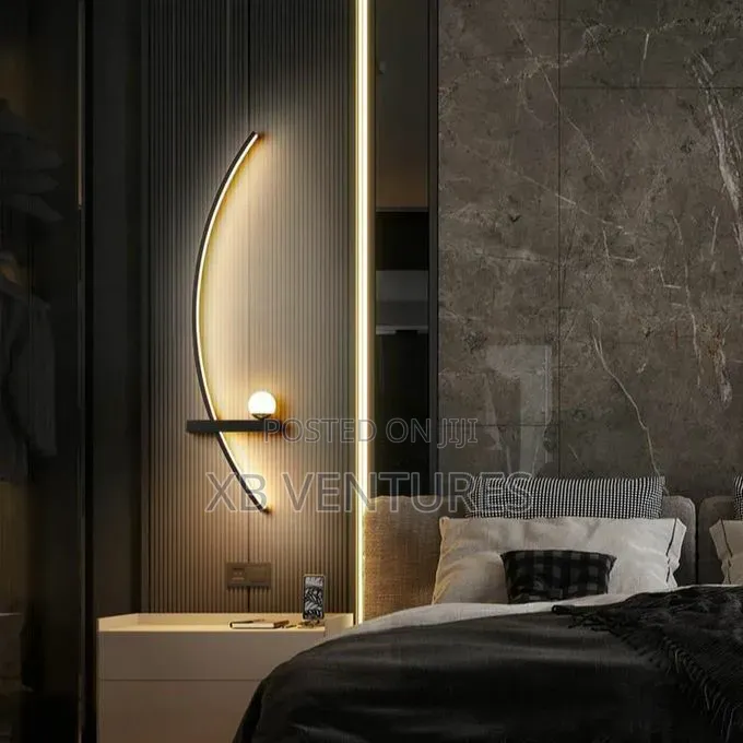 Living Room Grille Wall Lamp, LED Acrylic Wall Lamp, Indoor
