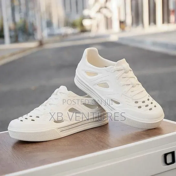 Casual Water Resistant Crocs Sneakers