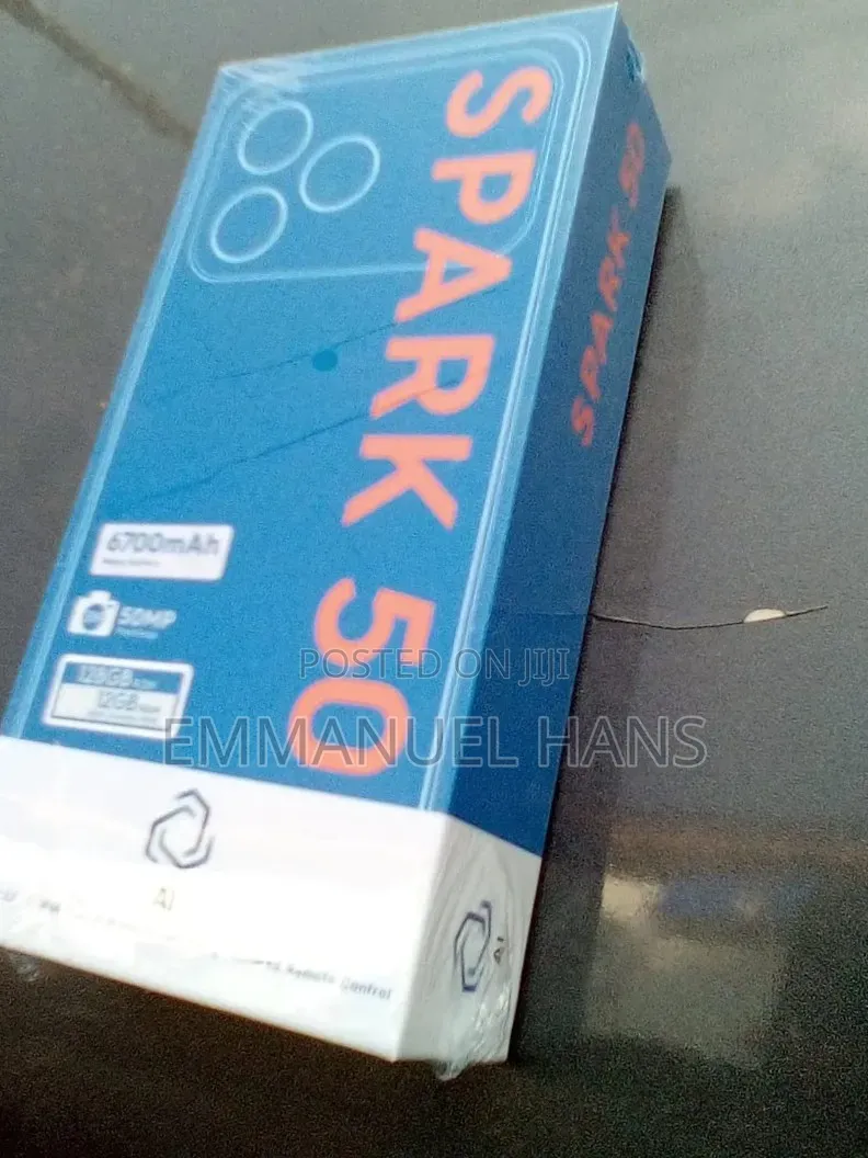 New Tecno Spark 50 128 GB Gold