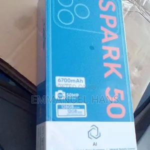 New Tecno Spark 50 128 GB Gold