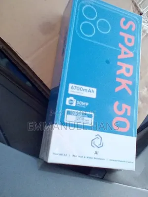 New Tecno Spark 50 128 GB Gold