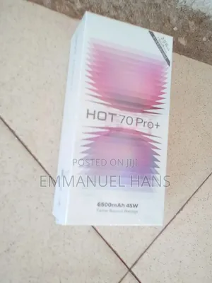 New Infinix Hot 70 Pro 5G+ 256 GB Gold