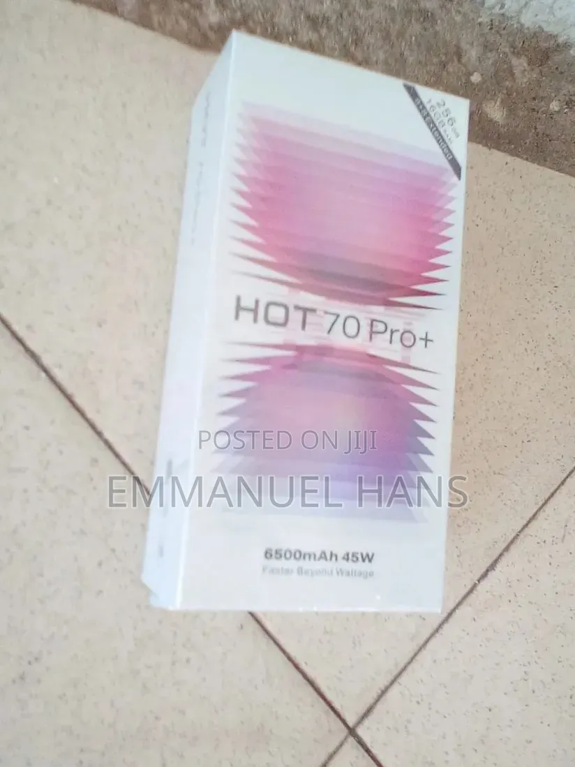 New Infinix Hot 70 Pro 5G+ 256 GB Gold