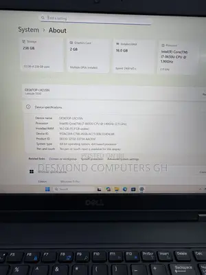 Laptop Dell Latitude 5590 16GB Intel Core i7 SSD 256GB