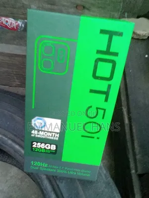 New Infinix Hot 50i 256 GB Gray