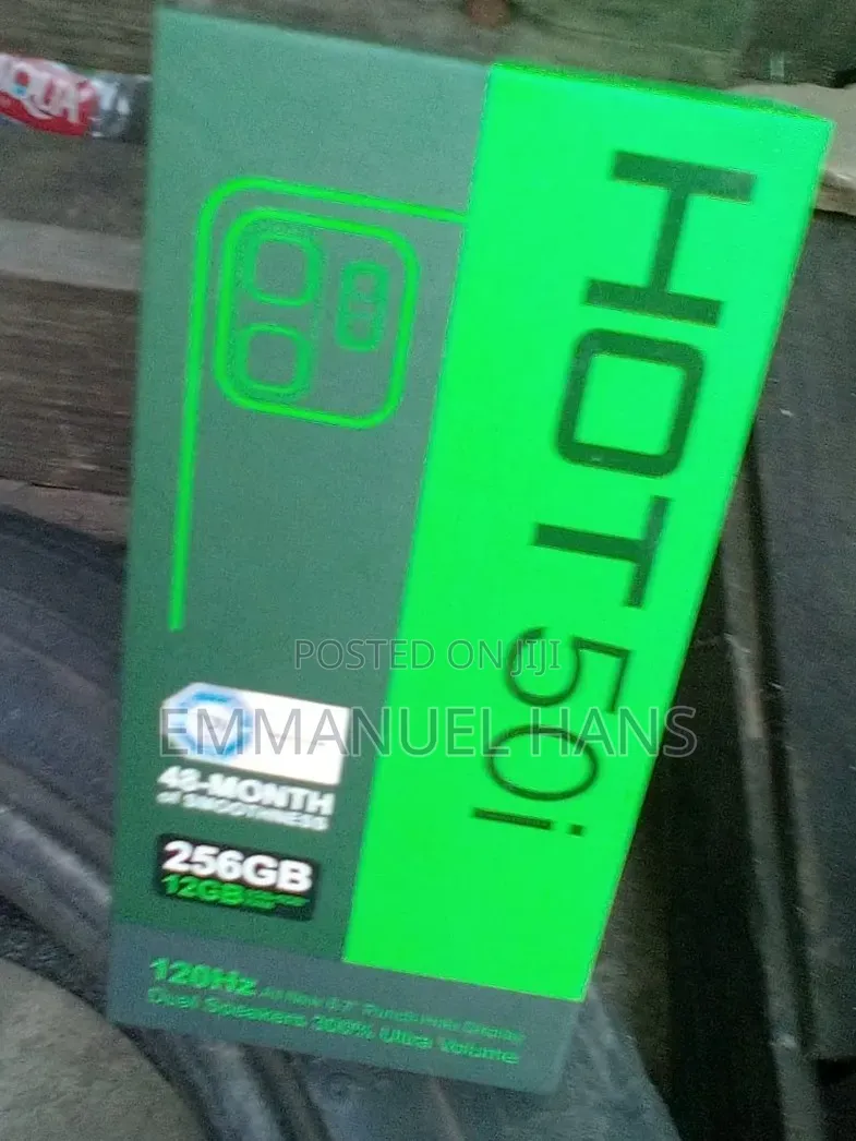 New Infinix Hot 50i 256 GB Gray