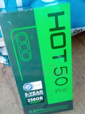 New Infinix Hot 50 Pro+ 4G 256 GB Black