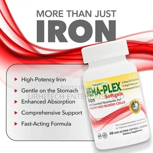 HEMA-PLEX® Iron Complex Softgel for Healthy Red Blood Cells