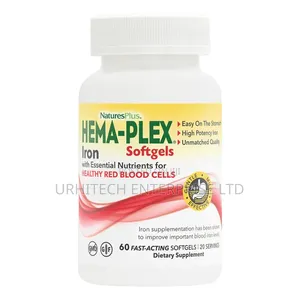 HEMA-PLEX® Iron Complex Softgel for Healthy Red Blood Cells