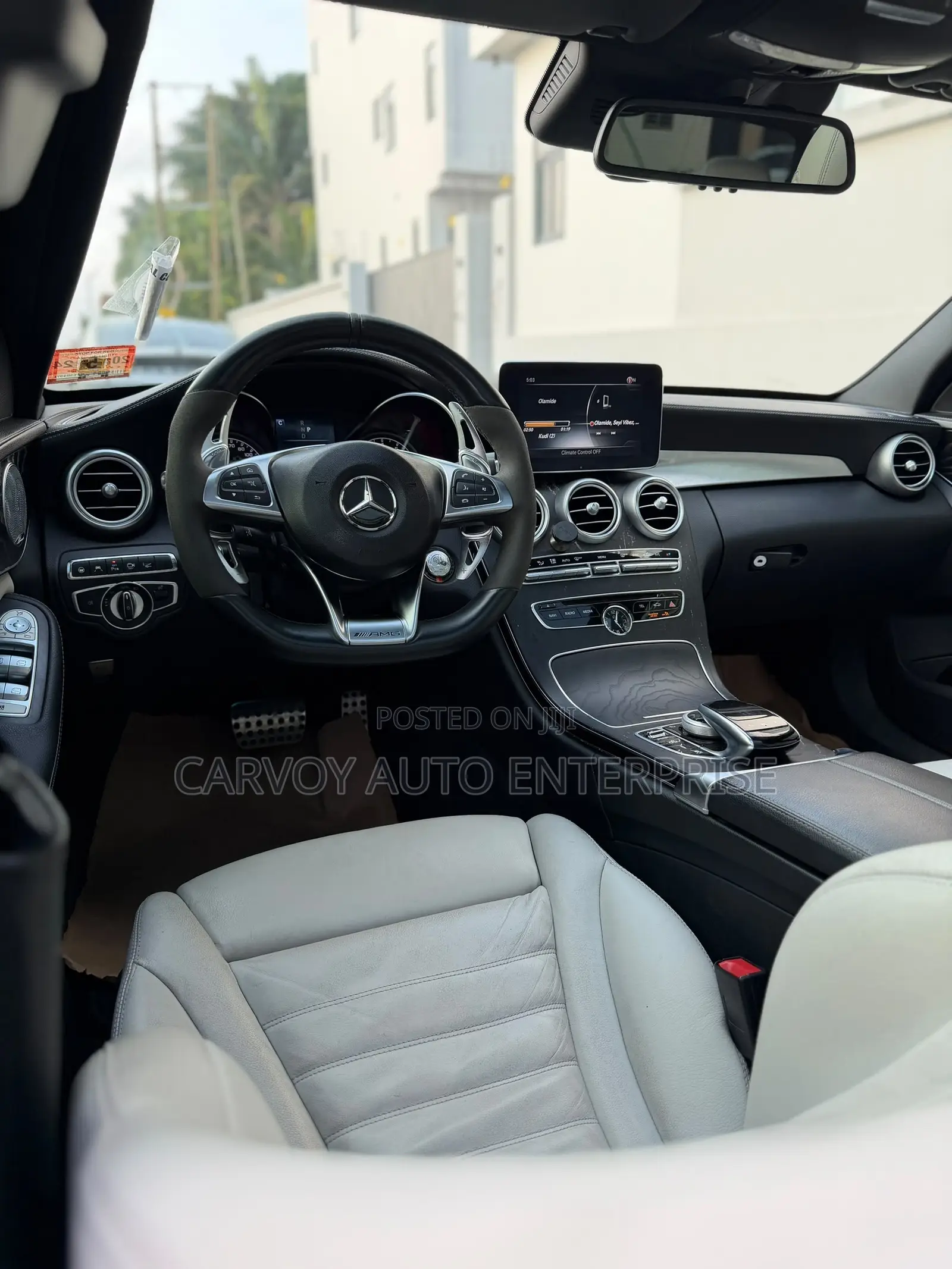 Mercedes-Benz C43 4Matic Sedan AWD (3.0L V6 9AM) 2018 Black