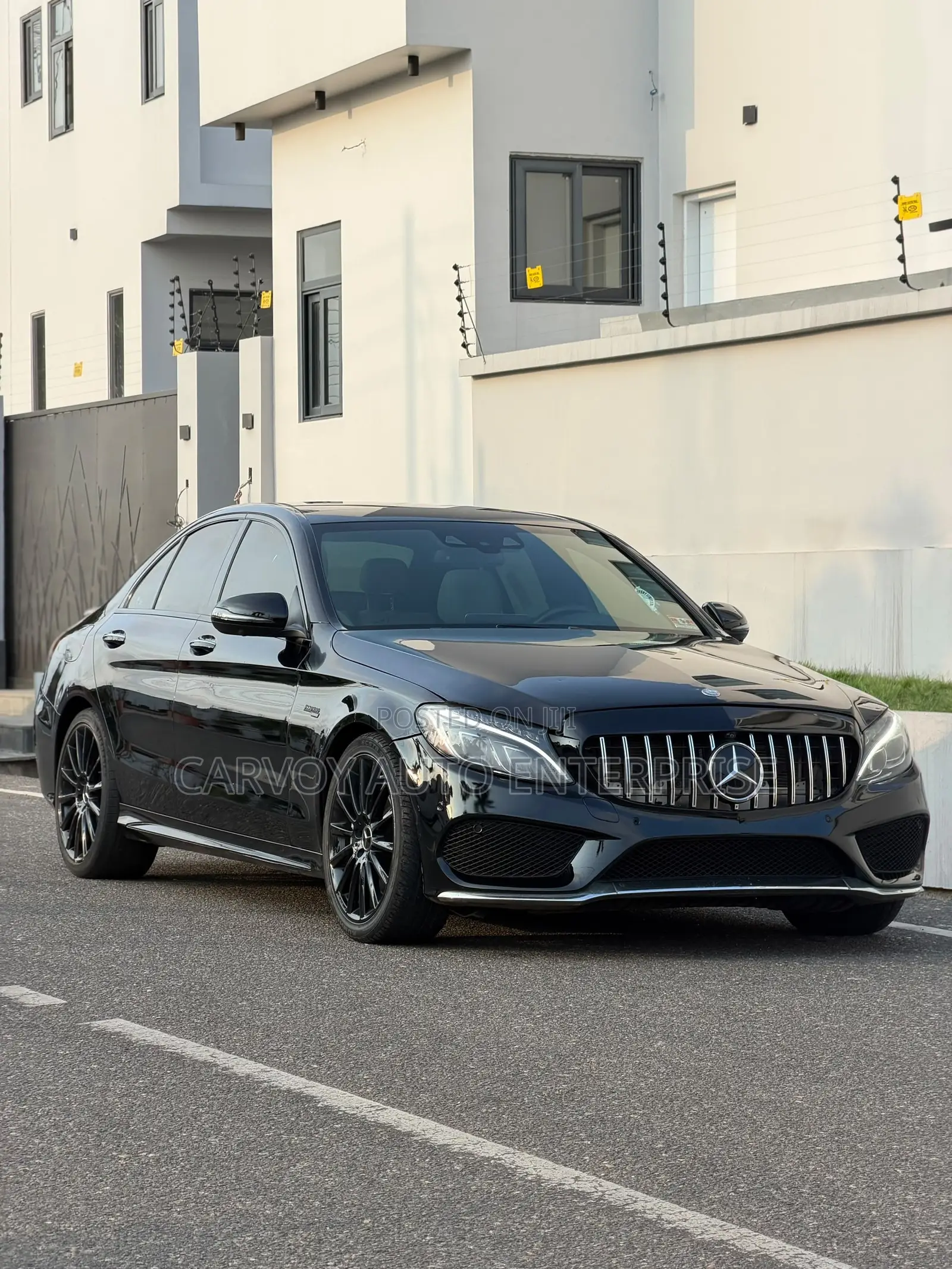 Mercedes-Benz C43 4Matic Sedan AWD (3.0L V6 9AM) 2018 Black