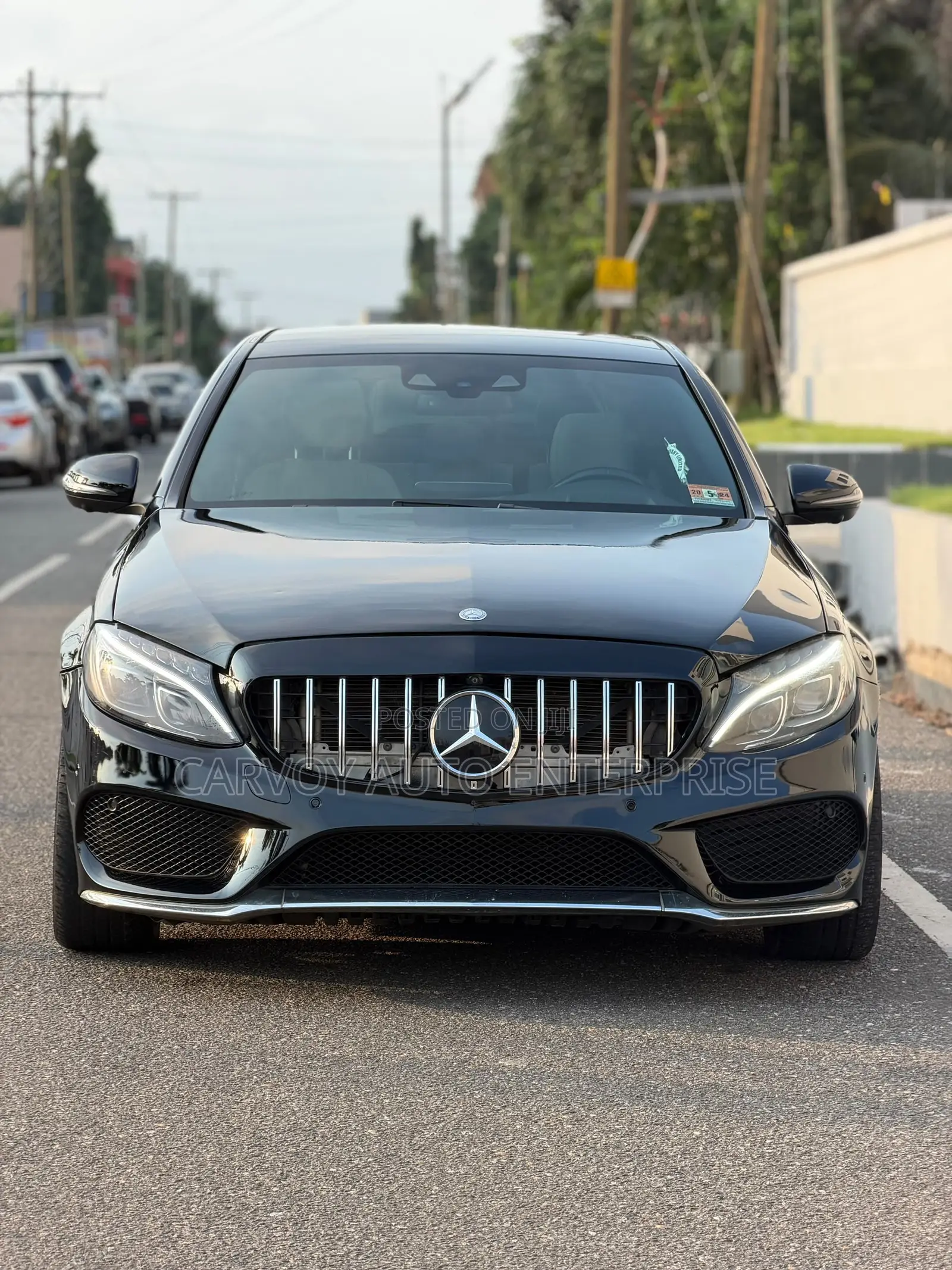Mercedes-Benz C43 4Matic Sedan AWD (3.0L V6 9AM) 2018 Black