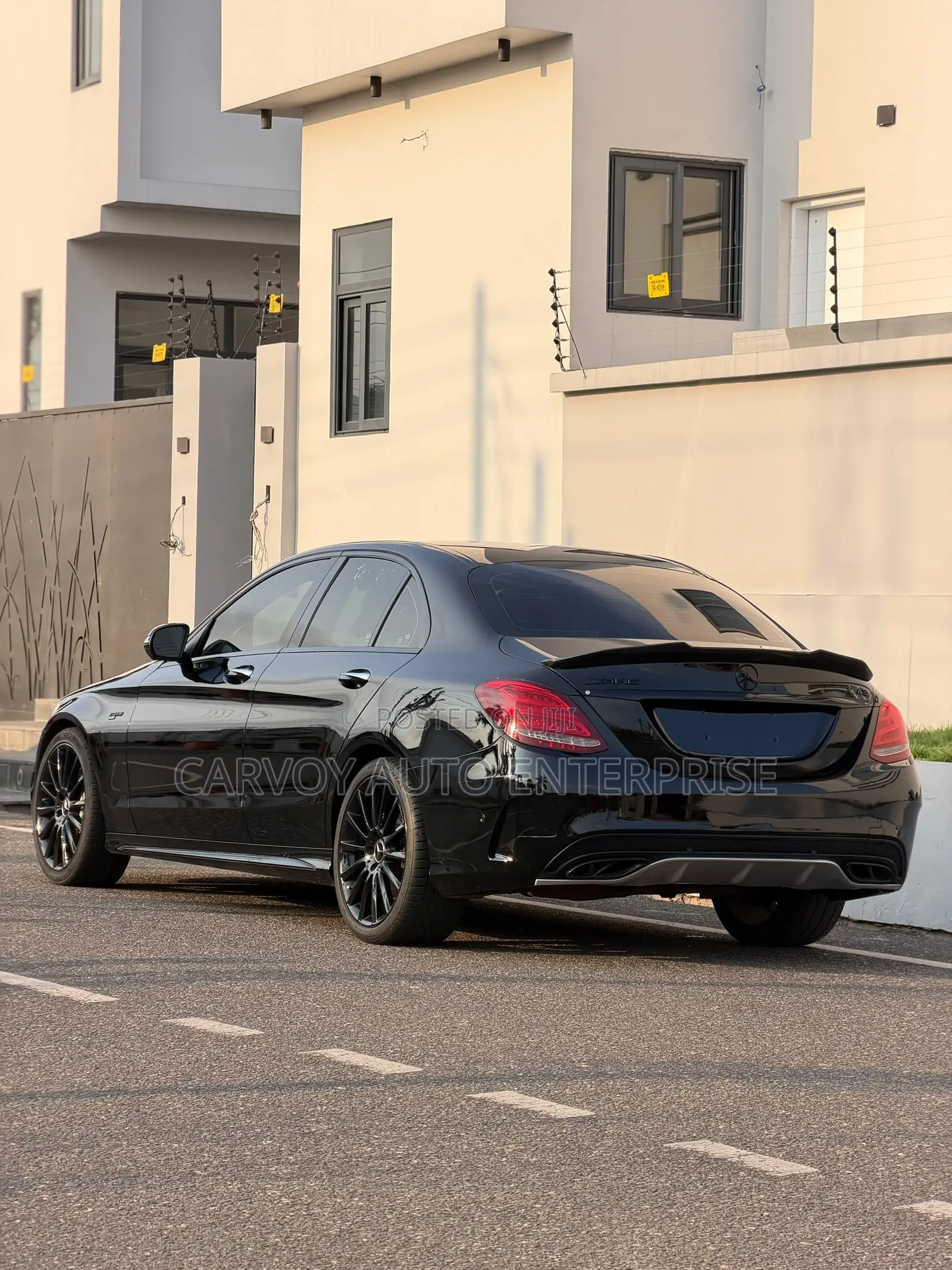 Mercedes-Benz C43 4Matic Sedan AWD (3.0L V6 9AM) 2018 Black