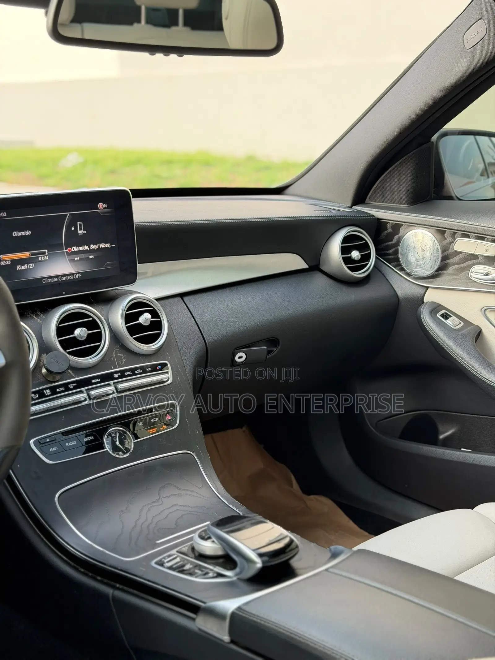 Mercedes-Benz C43 4Matic Sedan AWD (3.0L V6 9AM) 2018 Black