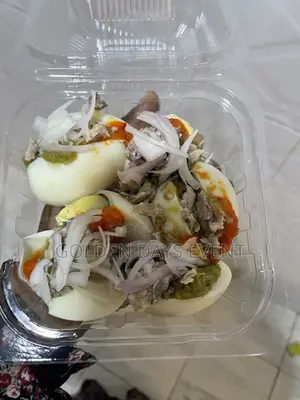 Eggs With Pepper and Oil Rice