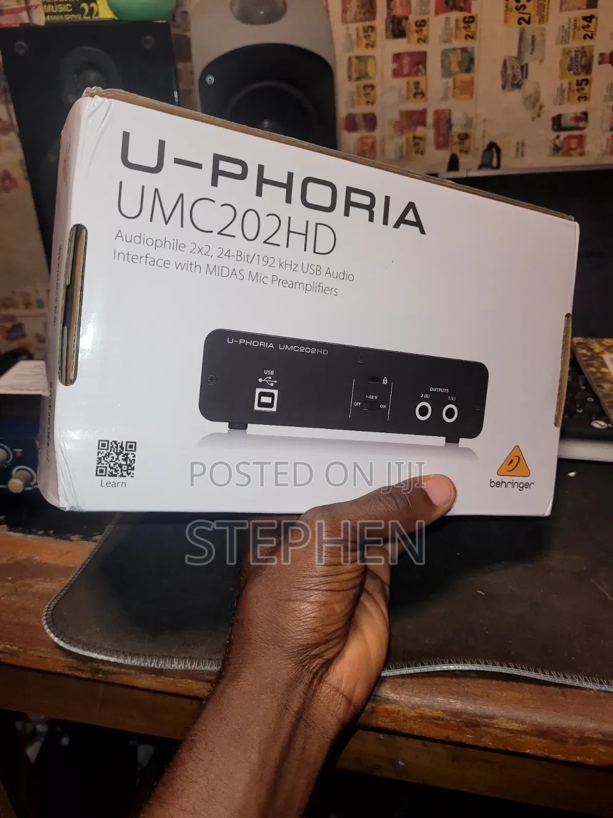 Behringer U-Phoria Umc202hd