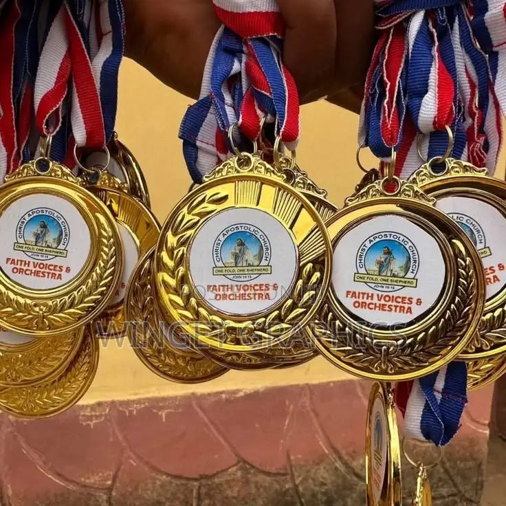 Custom Medals Printing & Engraving in Accra