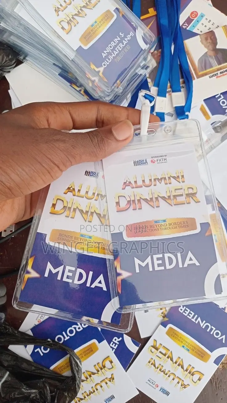 Custom ID Card & Lanyard Printing in Accra
