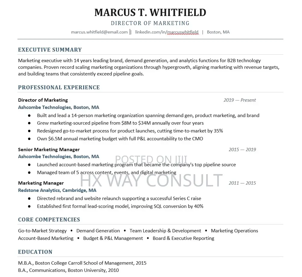 Professional CV OR Resume Writing Service