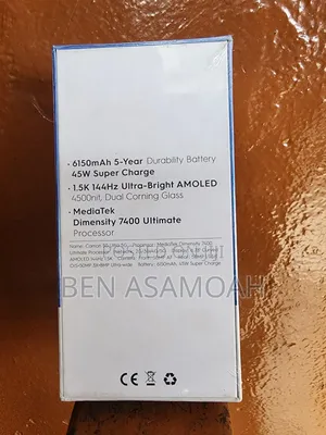 New Tecno Camon 50 Ultra 512 GB Black